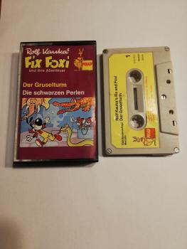 Fix und Foxi Der Gruselturm/Die schwarzen Perlen 5-fach Silber geschraubt Grau mit Gelben Aufkleber 69622 Peggy Marcato Club Sonderauflage